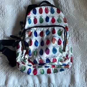 Watercolor Pineapple Backpack